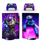 Fortnite decal skin for PS5 disc Console with 2 Controllers