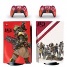 Apex Legends decal skin for PS5 disc Console with 2 Controllers