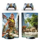 Horizon 2 West decal skin for PS5 disc Console with 2 Controllers