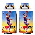 NBA 2K23 decal skin for PS5 disc Console with 2 Controllers