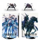 Final Fantasy 16 decal skin for PS5 disc Console with 2 Controllers
