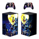Kingdom Hearts decal skin sticker for Xbox Series X console with controllers