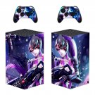 Overwatch decal skin sticker for Xbox Series X console with controllers