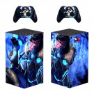 Overwatch decal skin sticker for Xbox Series X console with controllers