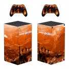 Ghost Recon Wildlands decal skin sticker for Xbox Series X console with controllers