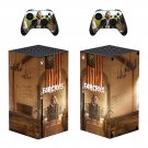 Far Cry 5 decal skin sticker for Xbox Series X console with controllers