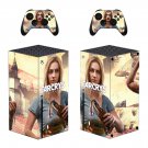 Far Cry 5 decal skin sticker for Xbox Series X console with controllers