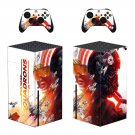 Star Wars Squadrons decal skin sticker for Xbox Series X console with controllers