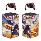 Star Wars Rogue Squadron decal skin sticker for Xbox Series X console with controllers