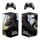 COD Modern Warfare decal skin sticker for Xbox Series X console with controllers