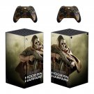 COD Modern Warfare decal skin sticker for Xbox Series X console with controllers