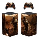 COD Modern Warfare decal skin sticker for Xbox Series X console with controllers
