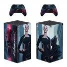 Cyberpunk 2077 decal skin sticker for Xbox Series X console with controllers