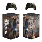 The Last of us 2 decal skin sticker for Xbox Series X console with controllers
