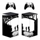 The Last of us 2 decal skin sticker for Xbox Series X console with controllers