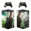 The Last of us decal skin sticker for Xbox Series X console with controllers