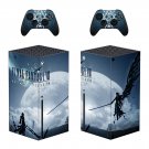 Final Fantasy 7 decal skin sticker for Xbox Series X console with controllers