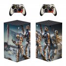 Destiny 2 Shadowkeep decal skin sticker for Xbox Series X console with controllers