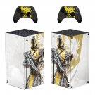 Destiny 2 Shadowkeep (1) decal skin sticker for Xbox Series X console with controllers