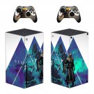 Destiny 2 Shadowkeep (2) decal skin sticker for Xbox Series X console with controllers