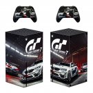 Gran Turismo Sport decal skin sticker for Xbox Series X console with controllers