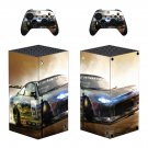 Gran Turismo Sport decal skin sticker for Xbox Series X console with controllers