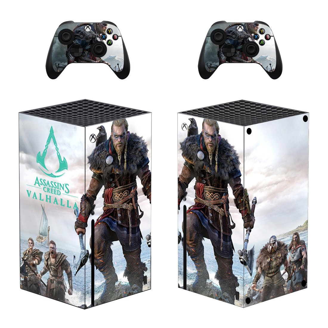 Assassin S Creed Valhalla Decal Skin Sticker For Xbox Series X Console