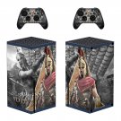 Assassin's Creed Odyssey decal skin sticker for Xbox Series X console with controllers