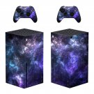 Sky View decal skin sticker for Xbox Series X console with controllers