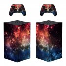 Sky View decal skin sticker for Xbox Series X console with controllers