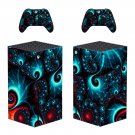 Digital Texture decal skin sticker for Xbox Series X console with controllers
