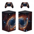Galaxy Scene decal skin sticker for Xbox Series X console with controllers