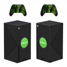 Classic decal skin sticker for Xbox Series X console with controllers