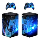 Nike decal skin sticker for Xbox Series X console with controllers