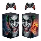 JoKer decal skin sticker for Xbox Series X console with controllers