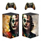 Joker decal skin sticker for Xbox Series X console with controllers