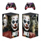Joker decal skin sticker for Xbox Series X console with controllers