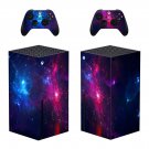 Digital Texture decal skin sticker for Xbox Series X console with controllers
