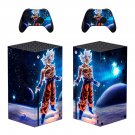 Dragon Ball decal skin sticker for Xbox Series X console with controllers