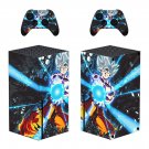 Dragon Ball decal skin sticker for Xbox Series X console with controllers