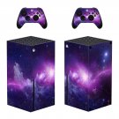 Digital Texture decal skin sticker for Xbox Series X console with controllers