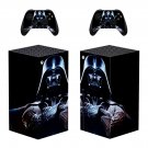 Darth Vader decal skin sticker for Xbox Series X console with controllers