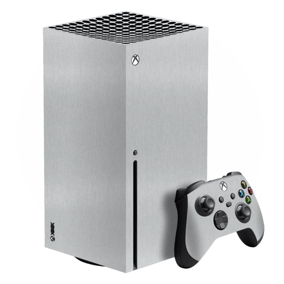 Solid Color decal skin sticker for Xbox Series X console with controllers