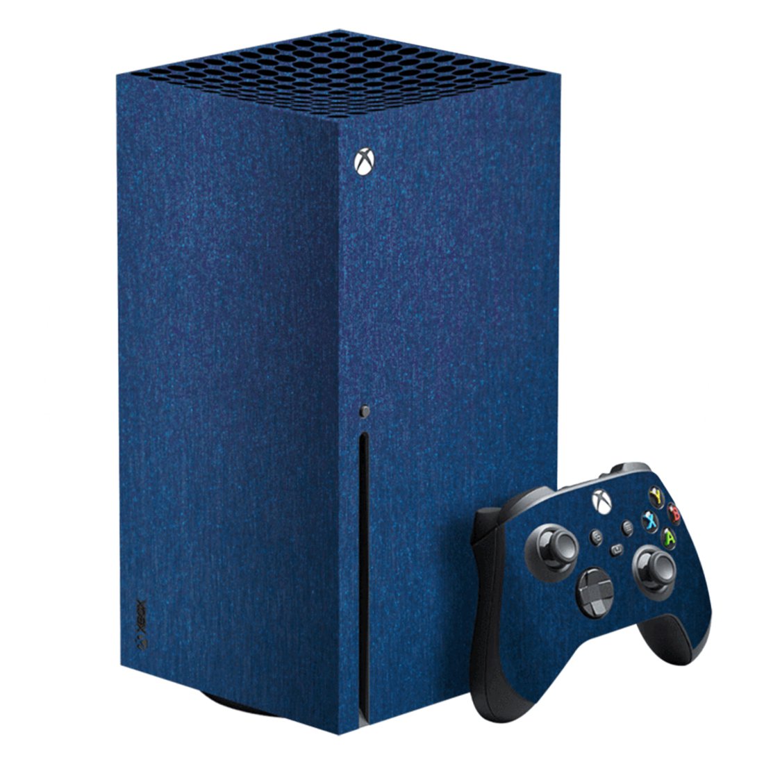 Solid Color decal skin sticker for Xbox Series X console with controllers
