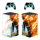 My Hero Academy decal skin sticker for Xbox Series X console with controllers