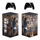 The Last of us decal skin sticker for Xbox Series X console with controllers