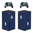 Tom and Jerry decal skin sticker for Xbox Series X console with controllers