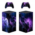 Sky Scene decal skin sticker for Xbox Series X console with controllers