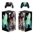 The Last of us 2 decal skin sticker for Xbox Series X console with controllers