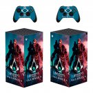 Assassin's Creed Valhalla decal skin sticker for Xbox Series X console with controllers